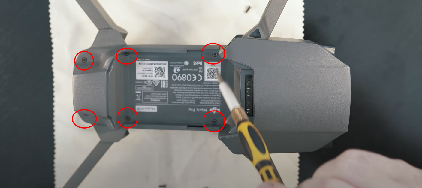 DJI MAVIC PRO TEARDOWN